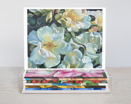 Floral Note Cards - Set of 8
